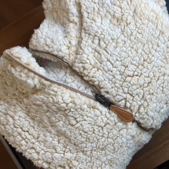 Pink Lily Sherpa Pull Over 1/4 Zip Women's Medium Beautiful Excellent Condition! - Picture 5 of 5